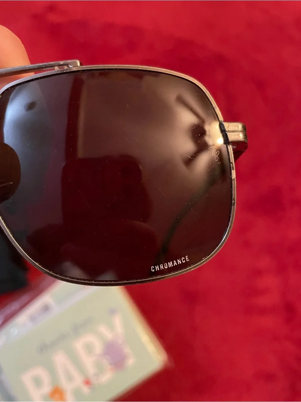 Ray-Ban Pilot Sunglasses - Silver Frame with Dark Lenses